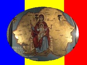 Maica Domnului cu Iisus Cristos si Romania Mare